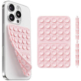 Pink Suction Holder  Non-Slip  Double Sided  For Glass Desktop Tile For Window Windshield  - ZDXW263 2624-1