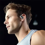 Wireless Ear-hook OWS Earphones Bluetooth Earbuds Over the Ear Headphones True Stereo Charging Case Hands-free Mic - ZDZ95