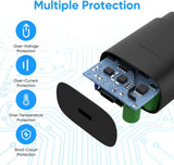 4 Pack 25W Fast Home Charger PD Type-C 2 Pack 6ft and 2 pack 4ft USB-C Cable Quick Power Adapter  - ZDXW229 2584-4