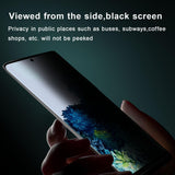 2 Pack Privacy Screen Protector Tempered Glass Anti-Spy 9H Hardness Anti-Peep 3D Edge  - ZD2SP66 2299-4