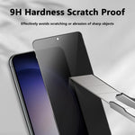  2 Pack Privacy Screen Protector  Tempered Glass Anti-Spy 9H Hardness Anti-Peep 3D Edge  - ZD2V77 2116-4