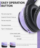 Wireless Headphones Foldable Headset w Mic Earphones Earbuds  - ZDXW135 2484-3