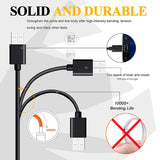 6ft Micro USB Cable Charger Cord - TPE - Black - Selna K20 276-5