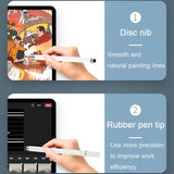 3 Pcs Stylus Touch Screen Pen  Lightweight Plastic  Black, White, Rose Gold  - ZDXW260 2621-4