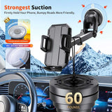 Car Mount Windshield Air Vent Phone Holder Glass Cradle Swivel Dock  - ZDXW213 2563-5