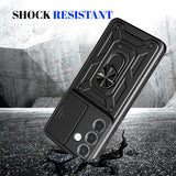 Hybrid Case Cover Metal Ring Lens Protects Kickstand Shockproof Armor  - ZDXW65 2401-5