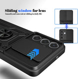 Hybrid Case Cover Metal Ring  Lens Protects  Kickstand Shockproof Armor  - ZDXW35 2371-4