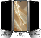 2 Pack Privacy Screen Protector Tempered Glass Anti-Spy Anti-Peep Case Friendly 9H Hardness  - ZD2SP68 2302-3
