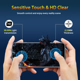 2 Pack Screen Protector Tempered Glass HD Clear Full Cover (Fingerprint Unlock) 9H Hardness  - ZD2SP63 2296-4