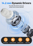 Wired TYPE-C Earphones USB-C Earbuds Magnetic Headphone w Mic Headset Earpieces  - ZDA55 2573-4