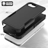 Case Cover Dual Layer Shockproof Non-Slip Armor  - ZDXW148 2497-2