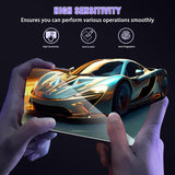 2 Pack Privacy Screen Protector Tempered Glass Anti-Spy Anti-Peep 9H Hardness 3D Edge  - ZD2SP93 2454-5