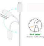  5 inch Short USB-C Cable  PD Fast Charge Cord  	Power Wire  Wire Type-C to Type-C  - ZDS32 2139-3