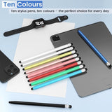 10 PCS Stylus Pen Touch Compact Lightweight Colorful  - ZDXW259 2620-7
