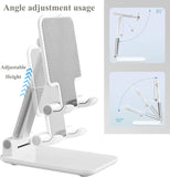 Foldable 2 Pack Phone Stand Portable Travel Holder Desktop Dock Cradle Fold-up  - ZDXW230 2585-7