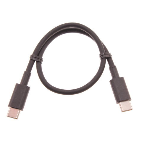 1ft Short USB-C Cable PD Fast Charge Cord  Power Wire   Type-C to Type-C  Sync  - ZDS98 2163-1