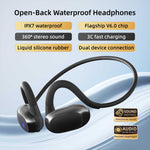 Bone Conduction Wireless Headphones Sports Earphones Neckband Open-Ear Earbuds Headset Hi-Fi Sound Hands-free Mic  - ZDF21 2251-3