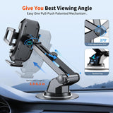 Car Mount Windshield Air Vent Phone Holder Glass Cradle Swivel Dock  - ZDXW213 2563-2