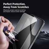2 Pack Privacy Screen Protector Tempered Glass Anti-Spy Anti-Peep 9H Hardness 3D Edge  - ZD2SP94 2455-5