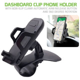 Car Mount  Dashboard Non-Slip  Holder  Cradle Swivel  - ZDA65 2103-2