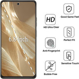 2 Pack Privacy Screen Protector Tempered Glass Anti-Spy Anti-Peep Case Friendly 9H Hardness  - ZD2SP68 2302-2