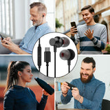Wired TYPE-C Earphones USB-C Earbuds Magnetic Headphone w Mic Headset Earpieces  - ZDC89 2574-3