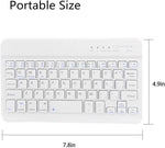  Wireless Keyboard   Ultra Slim   Rechargeable  Portable Compact  - ZDS79 2053-7