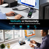 Foldable Wireless Charger 15W Fast Folding Stand Charging Pad Slim  - ZDXW205 2555-3