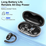 Wireless Ear-hook Open Earphones  Bluetooth Earbuds  Over the Ear Headphones True Stereo Charging Case Hands-free  - ZDXW223 2578-2