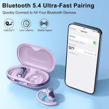 Wireless Ear-hook Open Earphones  Bluetooth Earbuds Over the Ear Headphones True Stereo Charging Case Hands-free  - ZDXW224 2579-3
