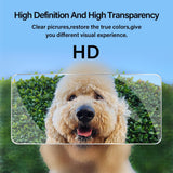 2 Pack Screen Protector Tempered Glass HD Clear  Full Cover  (Fingerprint Unlock)  9H Hardness   - ZD2SP87 2419-5