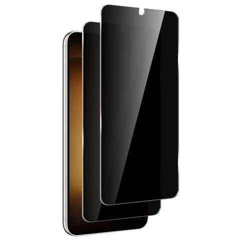 2 Pack Privacy Screen Protector Tempered Glass Anti-Spy 9H Hardness Anti-Peep 3D Edge  - ZD2SP30 2224-1