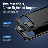 Case Cover Dual Layer Shockproof Non-Slip Armor  - ZDXW178 2527-2