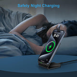 Wireless Charger 15W Fast Stand Charging Pad  Slim Charging Station   - ZDXW206 2556-5