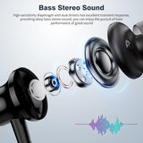 Wired TYPE-C Earphones USB-C Earbuds Magnetic Headphone w Mic Headset Earpieces  - ZDC96 2575-2
