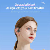 Wireless Ear-hook OWS Earphones  Bluetooth Earbuds Over the Ear Headphones  True Stereo Charging Case Hands-free Mic   - ZDG30 2242-3