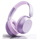 Purple Wireless Headphones  Foldable Headset w Mic Earphones Earbuds  - ZDXW268 2629-1