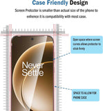 2 Pack Screen Protector Tempered Glass HD Clear Full Cover (Fingerprint Unlock) 9H Hardness  - ZD2SP75 2313-5