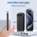 10000mAh Power Bank Fast Charge Backup Battery Portable Charger   LED Display   - ZDXW13 2349-4