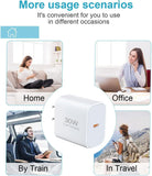 3 Pack 30 Fast Home Charger PD Type-C 3 Pack 6ft USB-C Cable Quick Power Adapter  - ZDXW232 2588-5