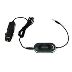 AutoScan Multi-Channel Car Audio FM Transmitter Hands-free Mic - NT-078 - Black