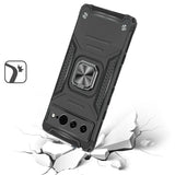 Hybrid Case Cover Metal Ring Kickstand Shockproof Armor - ZDY37