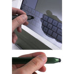Stylus Touch Screen Pen - Capacitive - Die-cast - Aluminum - Black - L49