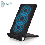 Wireless Charging Folding Stand Fast Charge - 3 Coils - K79