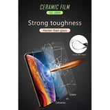 iPhone X/XS/11 Pro - Ceramics Screen Protector 3D Curved - Full Cover - Shutter Proof