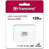 128GB Memory Card Transcend High Speed MicroSD Class A1 U3 MicroSDXC