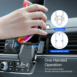 Car Mount for Air Vent - Wireless Charger Holder - Automatic Sensor - Fonus V08