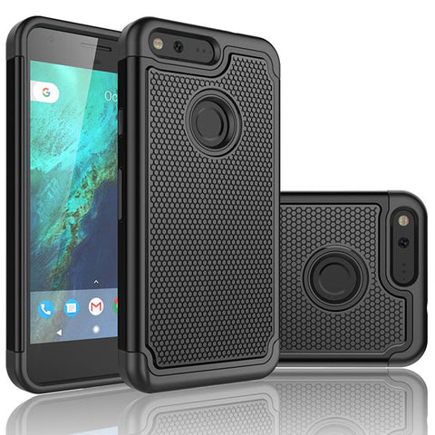 Hybrid Case Dual Layer Armor Defender Cover - Dropproof - Black - Selna M26