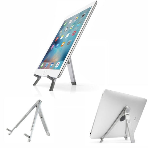 Portable Travel Folding Tablet Stand Desktop Holder - Aluminum - F89