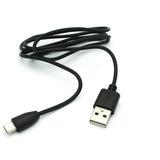 3ft Micro USB Cable Charger Cord - TPE - Black - Fonus B79